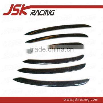 2008-2012 CARBON FIBER REAR BUMPER CANARDS FOR AUDI TT (JSK030622)