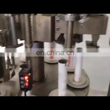 Tube filler and sealer machine Automatic Pigment watercolour aluminum tube filling and sealing machine