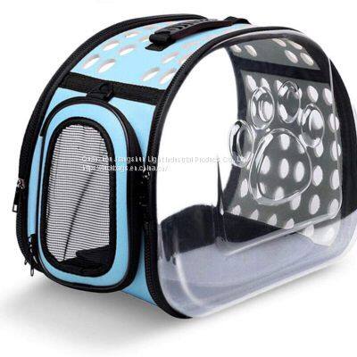 Designed for Travel Hiking Walking & Outdoor Use pet capsule transparent bag carrier