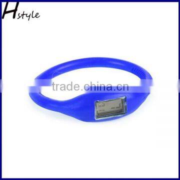 Rubber Digital Jelly Ion Sports Bracelet Wrist Watch Blue WP028                        
                                                Quality Choice