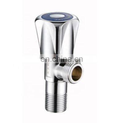 Chrome Plating Toilet Stop Angle Valves 1/2 90 Degree Angle Valve