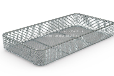 Wire Mesh Screen Basket Stainless Steel Instrument Trays photo-5