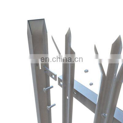 Factory Supply Modern Wrought Iron Fence Palisade Fence photo-4