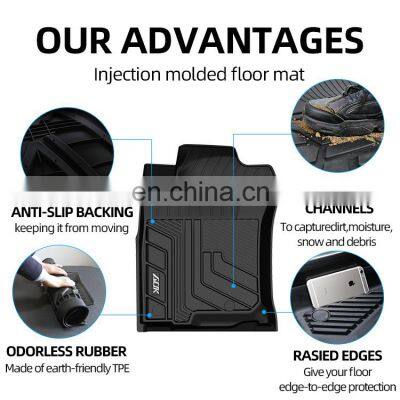 Factory Wholesale Car Accessories 3d Tpe Rubber Car Floor Mats Anti-slip Car Foot Mat For TOYOTA Prado 2010 2011 2012 2013 2014 photo-5