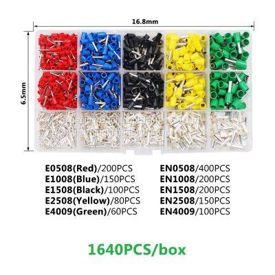 E-tube Pin Type Brass Tinned Terminal Block, Boxed 1640 Pcs photo-5