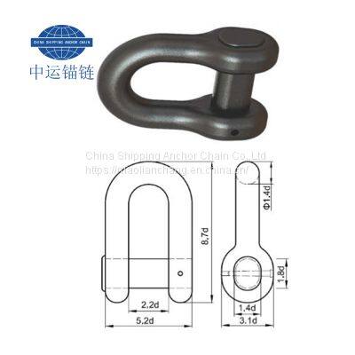 68MM D type End Shackle Anchor Shackle Manufacturer With LR BV CCS NK Certificate