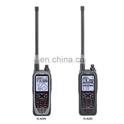 6 W (PEP) Powerful Air Band Radio With Built-in GPS ICOM IC-A25N Handhold VHF Air Band Transceiver photo-2