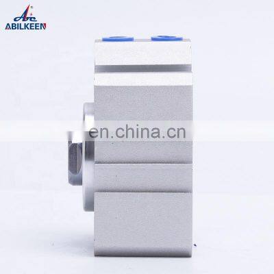 New Design SDA Series Good Price Thin Double Acting Stroke 5-100mm Compact Air Pneumatic Cylinder photo-3