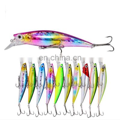 9 colors 10.4cm 32g High-end Surf Fishing Lure Hard Lure Sinking Minnow