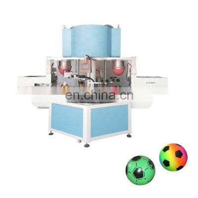 2 Colors tennis plastic ball logo custom multicolored pad printing printer machine