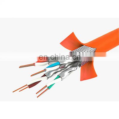 4 pairs communication lan CU/CCS cat7 UTP/SFTP PE/PVC/LSZH JACKET network cable