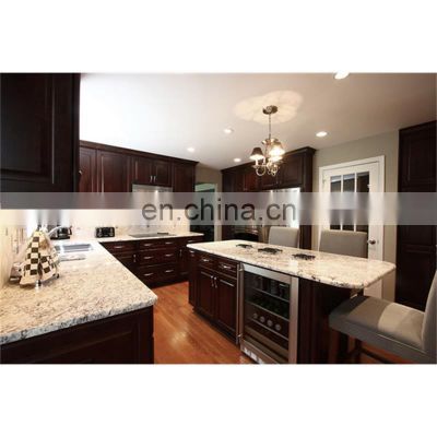 Customize Portable Modern Mobile Home Furniture Solid Wood Kitchen Cabinets