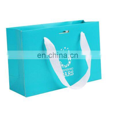 Wholesale Recyclable Kraft Paper Bag With Your Own Logo Custom Shopping Paper Bag With Handle