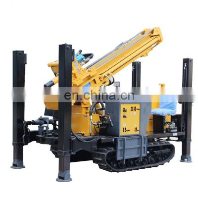 OrangeMech High performance Borewell drilling machine 200m dth water well drilling rig for sale