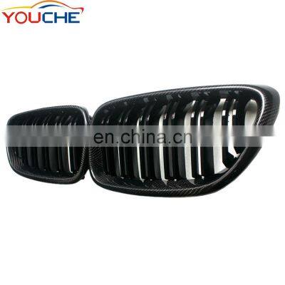 F22 grille carbon fiber front bumper grille for BMW 2 series F22 F23 M2 F87 2014-2018