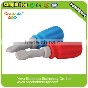 Tool set Knife Shaped Pencil Rubber Eraser for boys