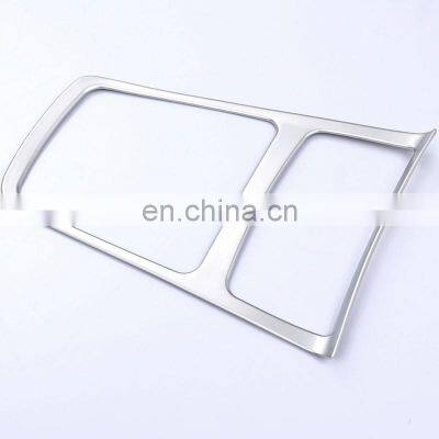 Chrome Console Center Frame Panel Trim Fit for Mercedes Benz A180 GLA 200 CLA 220 2014 2015 Car Styling