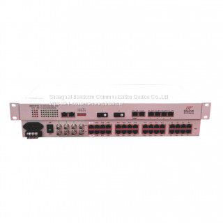 30Voice Analog Phone Fiber Multiplexer