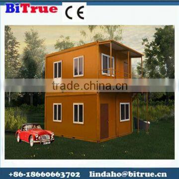 Light Type prefabricated steel house out of shipping containers