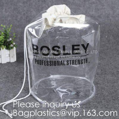 Clear Cinch Bags Traveling Sport Bags,Backpack With Front Zipper Mesh Pocket,Mesh Pocket and Bottle Mesh Poket,holder photo-4