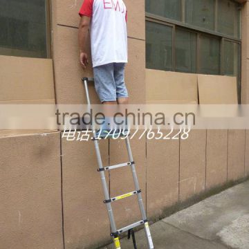 Aluminum portable telescopic ladders 2m