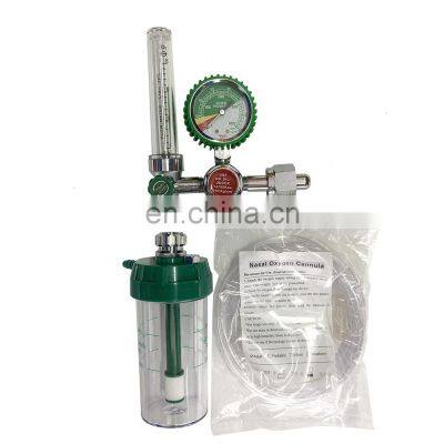 Medical Digital Oxygen Regulator Oxygen Flowmeter with Humidifier