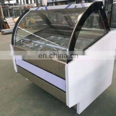 Commerical Mini Ice Cream Display Counter Freezer Display for Ice Cream photo-5