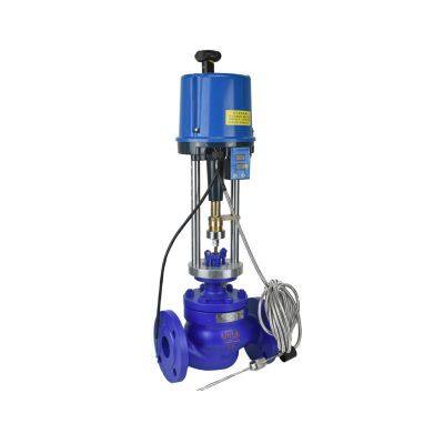 Manufacturer Wholesale Electric Temperature Regulating Valve Durable Flange Regulating Valve photo-2