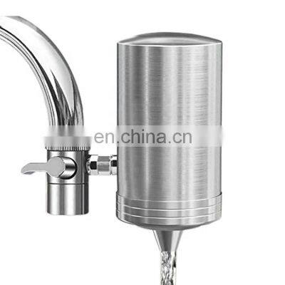 long life span SS 304 factory price water purifier ceramic faucet filter for kitchen and bathroom