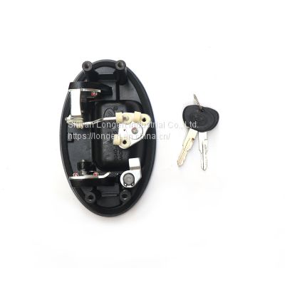 Wholesale bus accessories 5940-02394 Bus Door Lock Bus Black Oval Lock