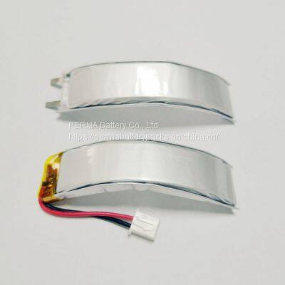 Curved Flexible Round Thin Li-polymer Battery in Any Size and Shape Designed for Wearable Devices photo-1