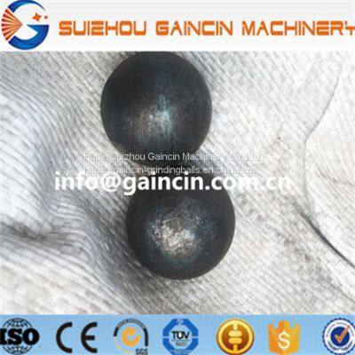 grinding media balls with 20mm to 60mm, skew rolled steel grinding media balls