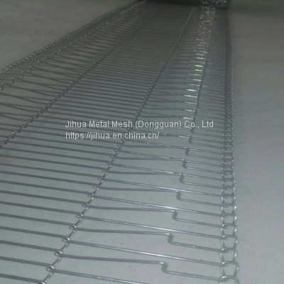 Food Grade Stainless Steel Wire Mesh Flat Flex Chocolate Enrober Belt For conveyors