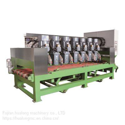 Hualong Machinery Automatic Granite Curbstone Multi-disc Cross Cutter Line Paving Stone Cutting Machine for Slab Cutting to Size photo-5