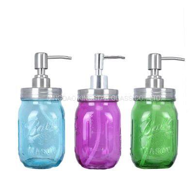 Bathroom set glass