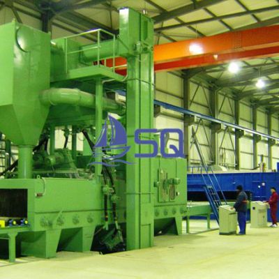 Steel Sheet Plate Shot Blast Machine