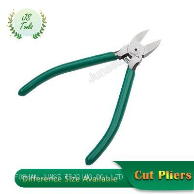 Cut Plier Electronic Cutter Pliers Wire Diagonal Cutting Tool for Jewelry Making Side，Flush, Straight, Cutter photo-4