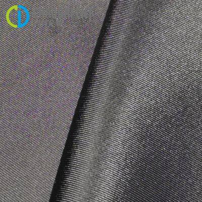 High-quality FDY GRS Woven 75D*150D 2/2Twill 100%RPET Recycled Polyester Oxford Fabric for Bag Lining photo-2