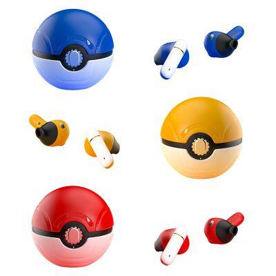 New arrival charge V5.4 6H PC bluetooth wireless Pokemon Pikachu earphones design Headphones for movement