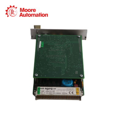 EPRO | Emerson MMS6120 Dual Channel Bearing Vibration Monitor In Stock photo-3