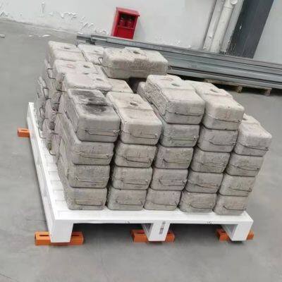 Tarima de acero de alta resistencia y capacidad de carga super elevada puede cargar 4 toneladas