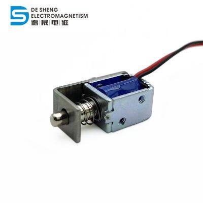Wholesale DS-0415 12v 24v 3mm Stroke Push Pull Open Frame Mini Solenoid
