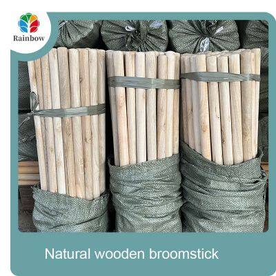 Raw Material Natural Wood Sticks Mexico Thread American Thread Broomstick Mob Brush Long Handle Low Price China