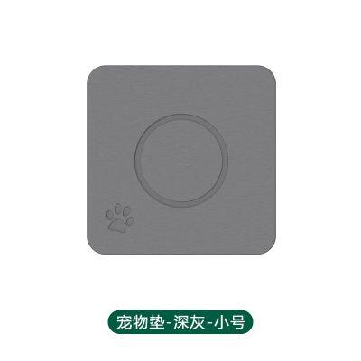 Stone Pet Food Feeding Mat Water Absorbing Diatomite Mats for Pets photo-2