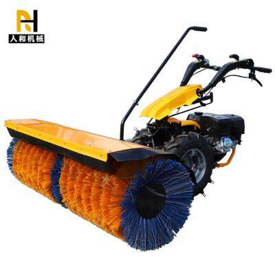 High horsepower driving snow plow small hand pushed snow plow self-propelled snow plow
