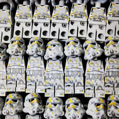 Печать и обработка минифигур LEGO методом PAD, печать деталей тела минифигур игрушек photo-4