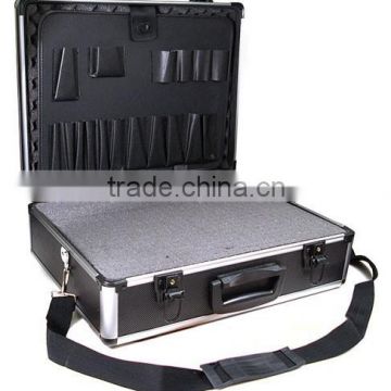 aluminum tool case with diced foam