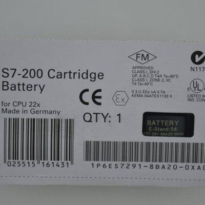 New 6ES7291-8BA20-0XA0 Cartridge Battery