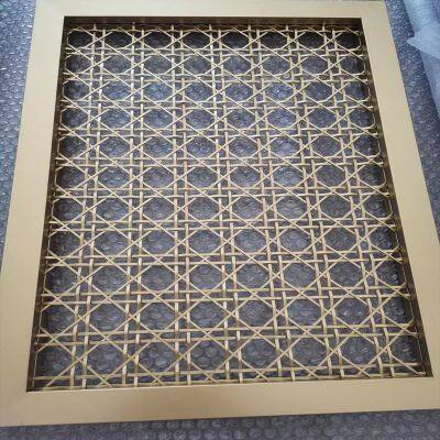 Industrial Decoration, Hotel Lobby Decoration, Woven Crimped Decorative Metal Wire Mesh for Cabinet Door Decoration photo-4