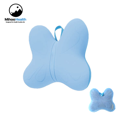 Cushión de masaje en forma de mariposa con 4 nodos móviles y calentamiento MH-BY019